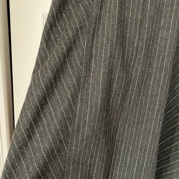 Jacob charcoal striped A line skirt size 9/10 - Picture 4 of 9